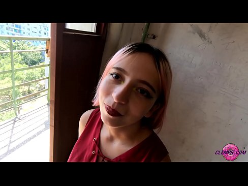 ❤️ Student Sucks a Stranger Sensually in the Backstreet - Face Cumming ❤️❌ Σούπερ σεξ ️